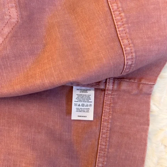 LOFT Dusty Rose Button-Up Jacket - Picture 7 of 9